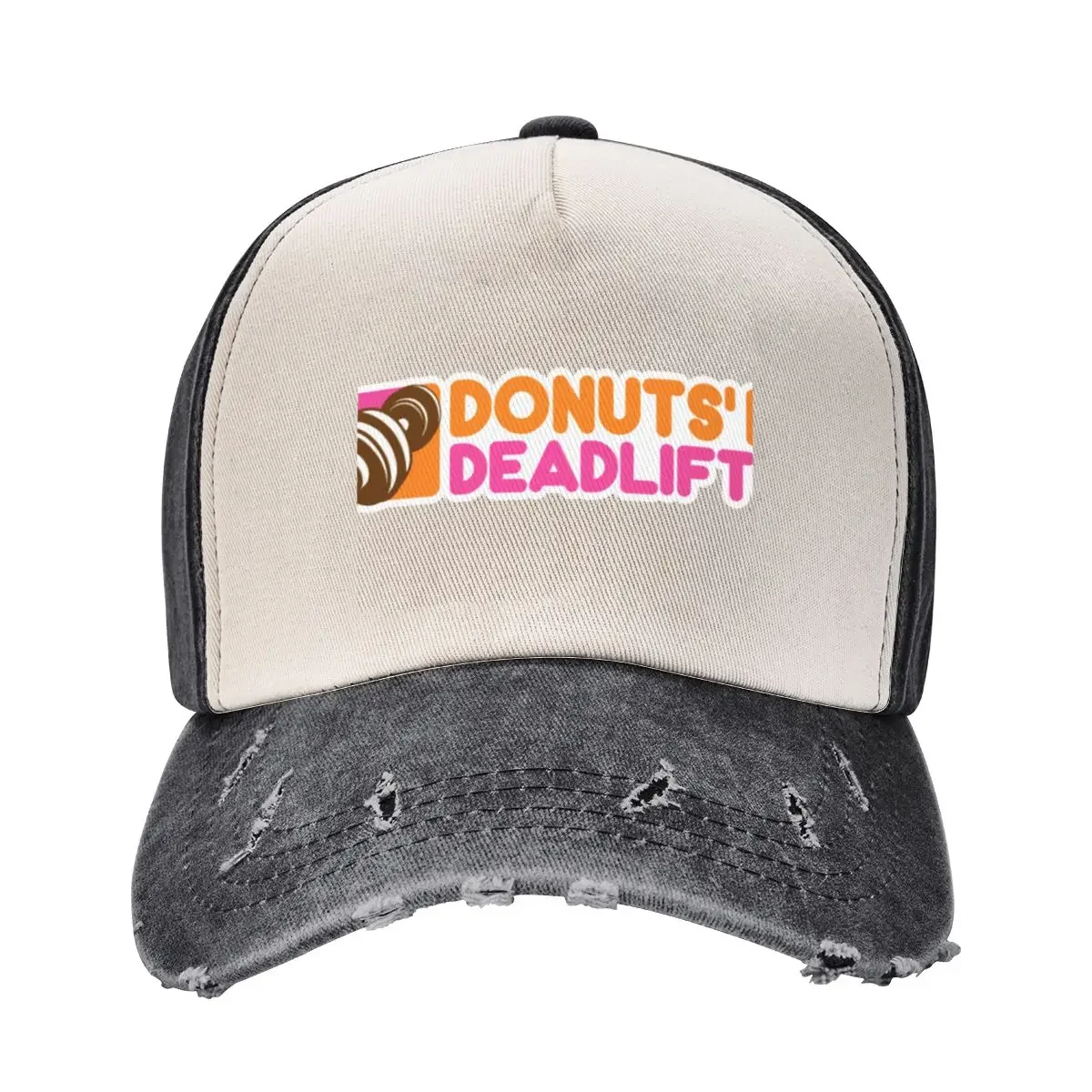 

Donuts And Deadlifts- - Bodybuilding, Strongman, Powerlifting, Weightlifting, Fitness Baseball Cap
