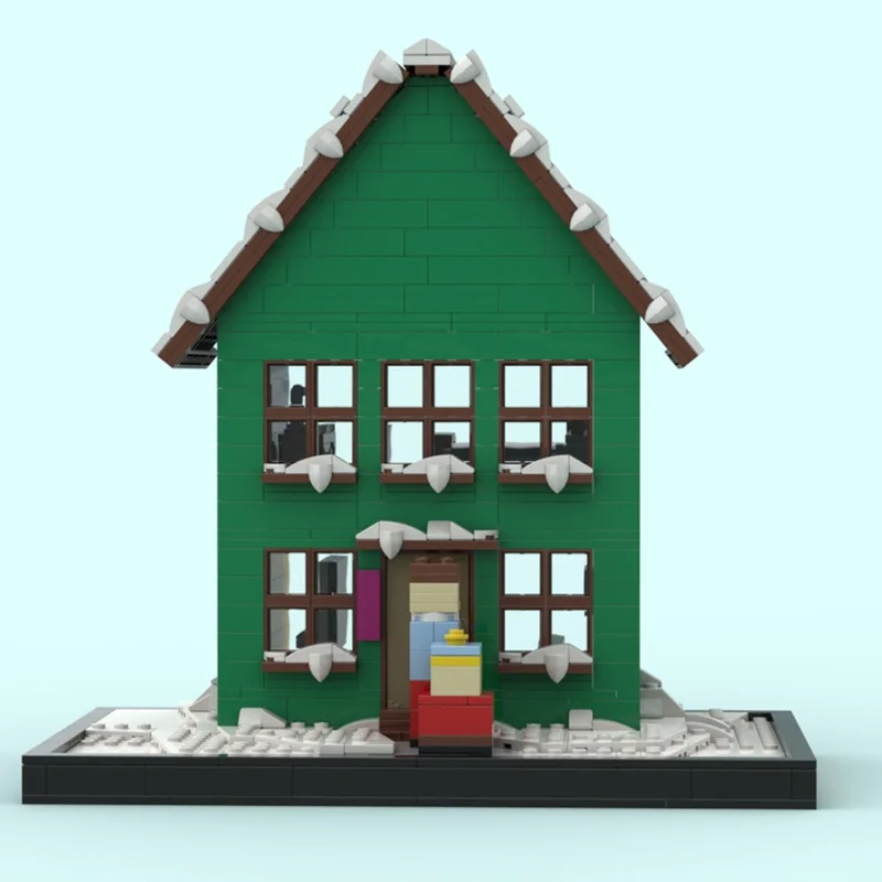 913 قطعة MOC Cartman S House South Park نموذج اللبنات البناء تجميع DIY بها بنفسك هدية الكريسماس فكرة إبداعية لعبة التعليم #3
