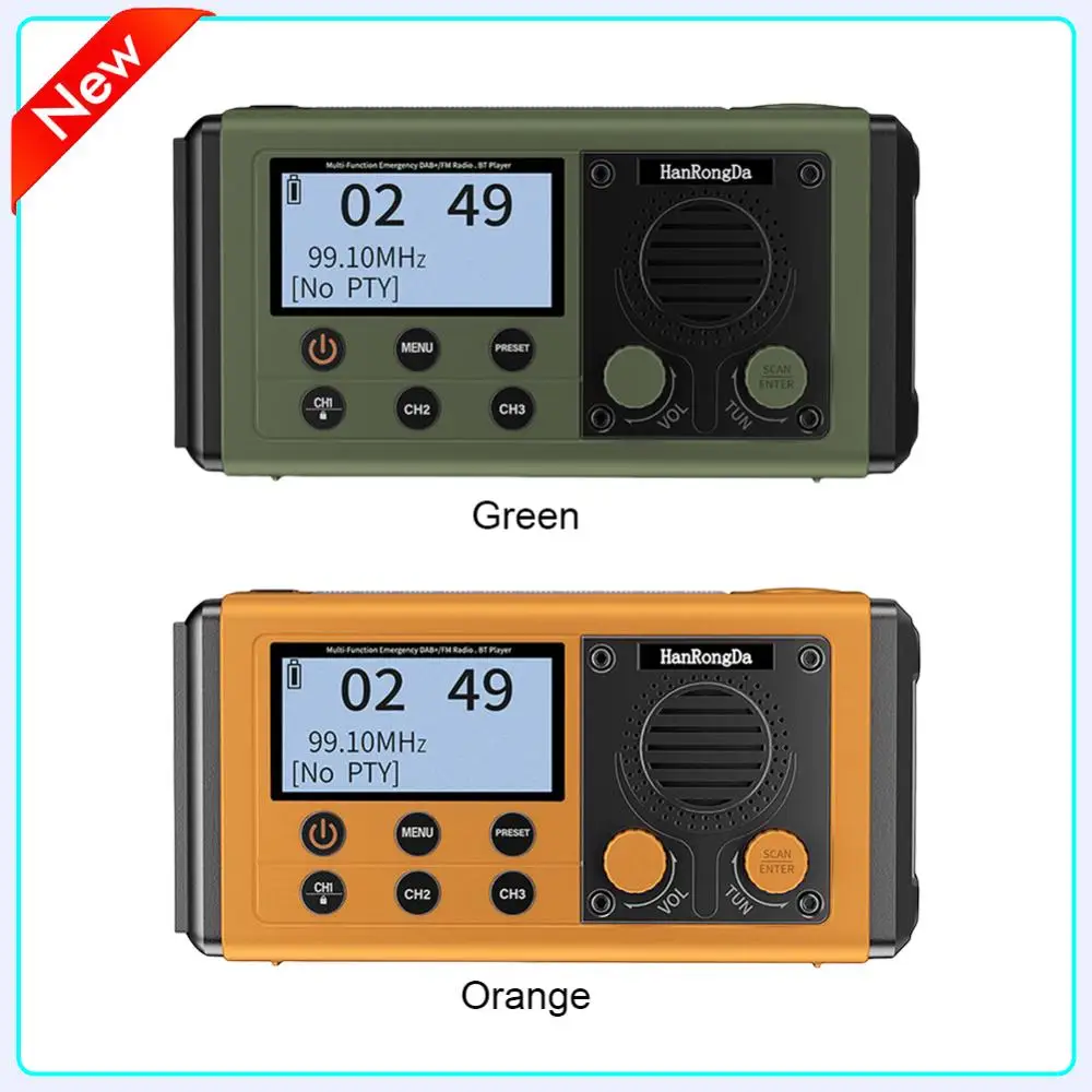 

10000mAh Outdoor Solar Radio with Speaker Solar/Hand Crank Charging Battery Operated Radio Survival Radio for Outdoor Survival