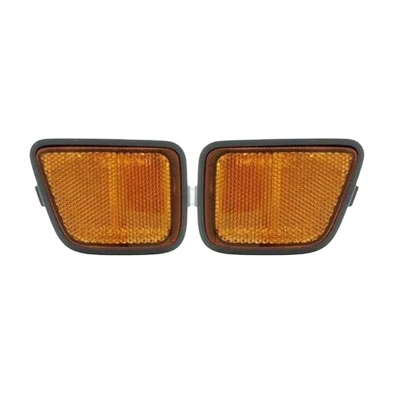 Reliable-For Honda CR-V CRV 1997-2001 33801-S10-A01 33851-S10-A01 2Pcs Front Bumper Fender Side Marker Reflector