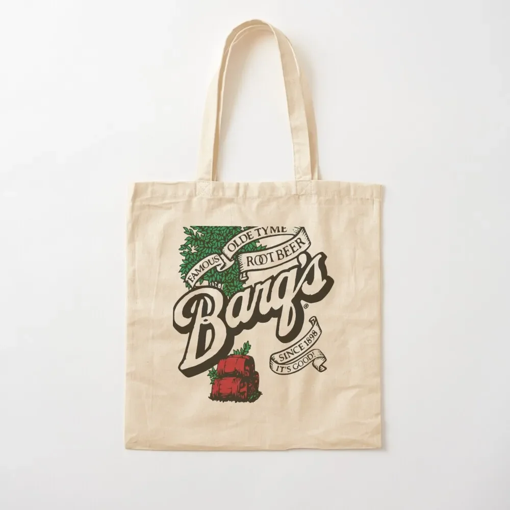 

Barqs Root Beer Logo Essential T-Shirt Tote Bag canvas shopping bag Women's shopping bag