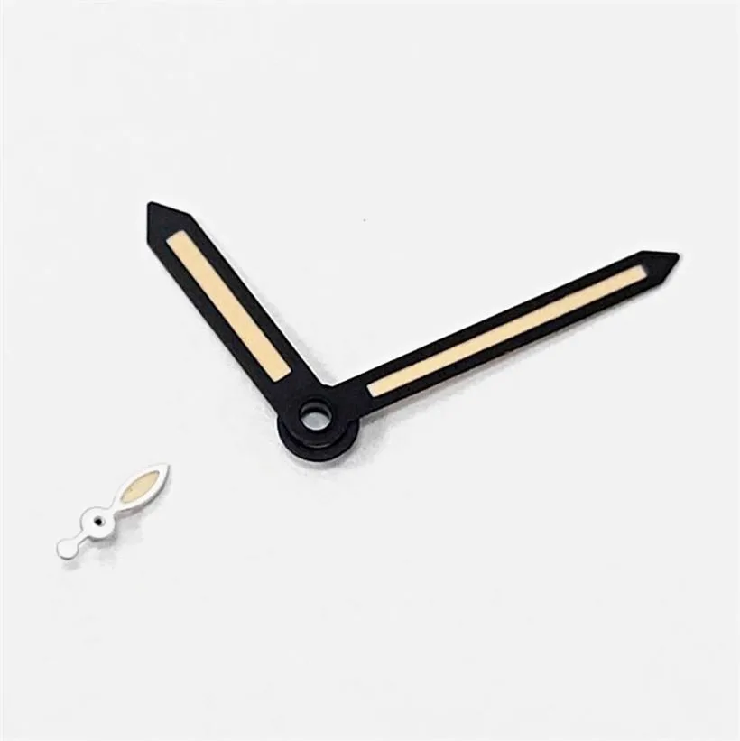 Аксессуары для часов, зеленые светящиеся стрелки, подходят для ST3600 6498, 6497, механизм, час, минут, секундная стрелка с тремя иглами, часть часов