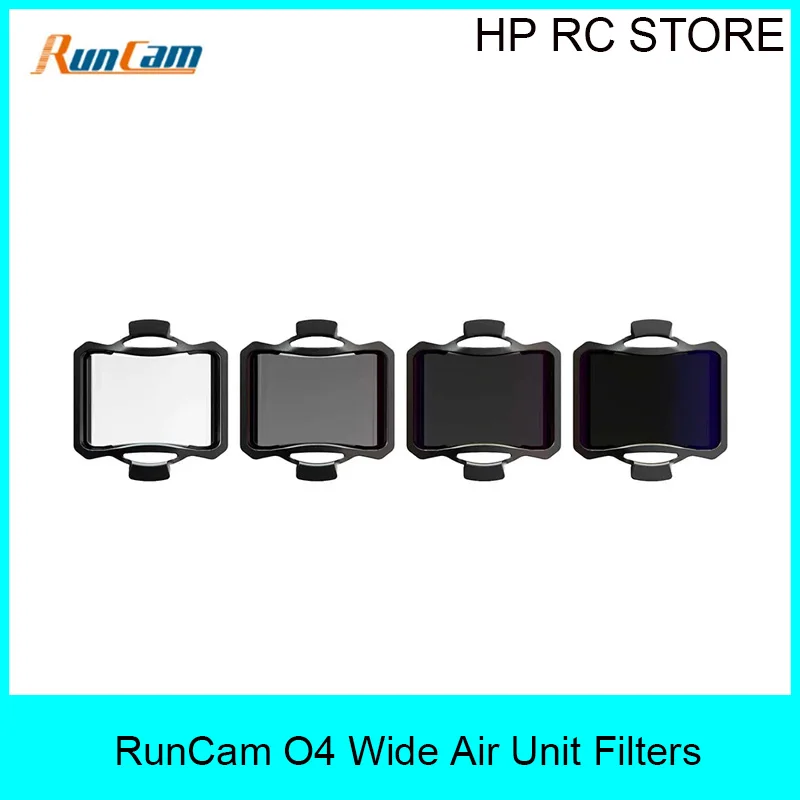 RunCam O4 Wide Air Unit Filters Set UV CPL ND8 ND16 ND32 Lens Filter Kit for O4 Wide FPV Drone Camera Accessories