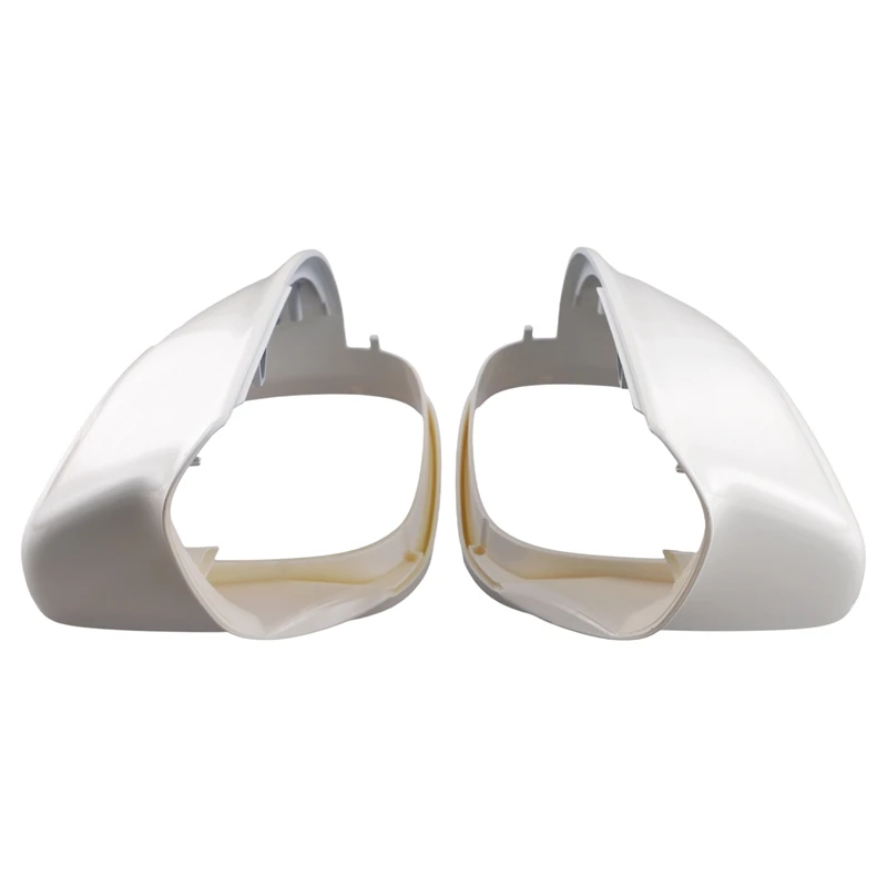 

Car White Rearview Mirror Cover Side Mirror Cover For Q5 2010-2018 Q7 2010-2015