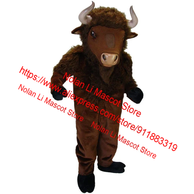 

High Quality Buffalo Mascot Costume Crayon Cartoon Set Role-Playing Party Adult Advertising Game Makeup Ball Holiday Gift 488