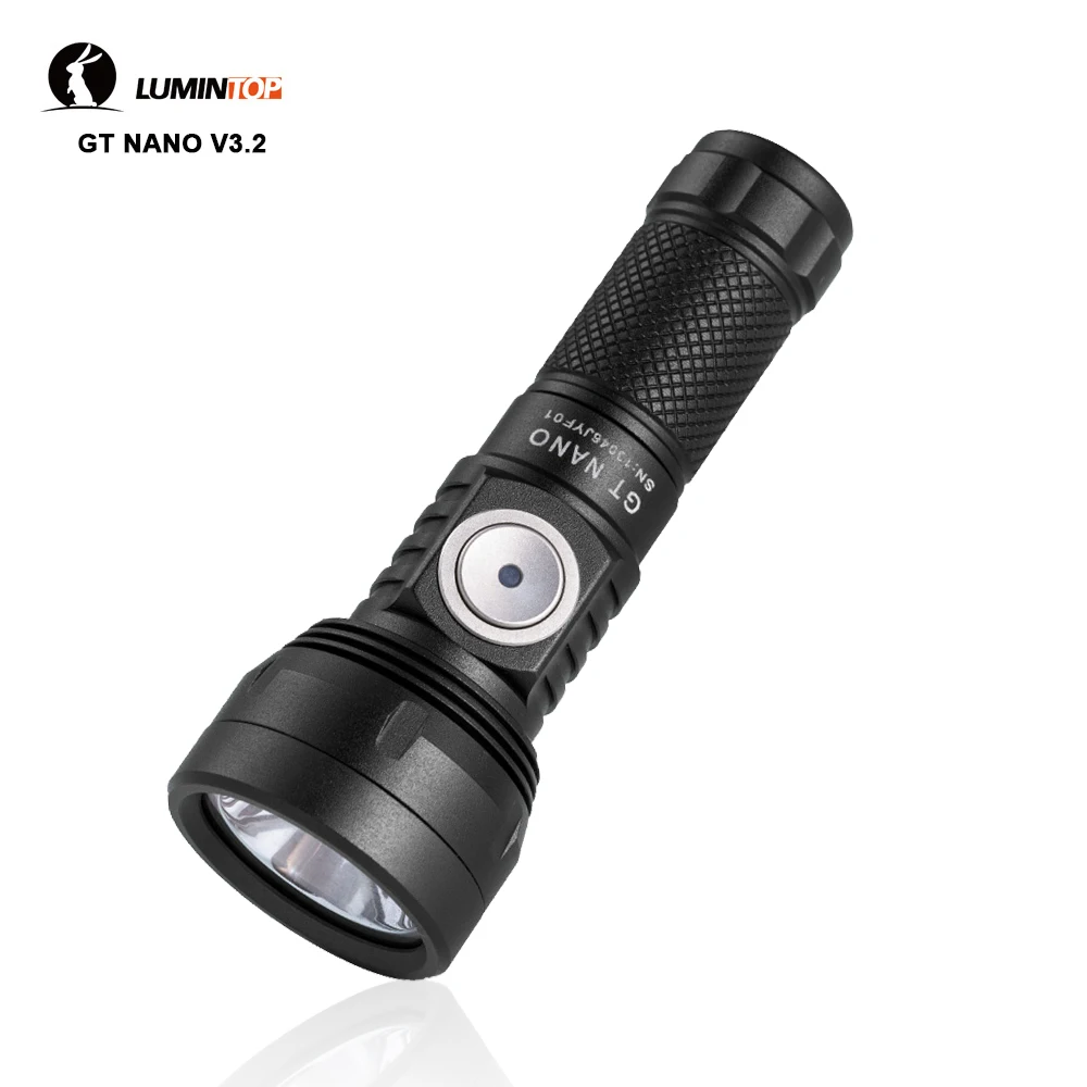 

EDC LED Flashlight Outdoor Light USB C Rechargeable Lamp High Power 400M Throw Camping Lantern Self Drfense Torch GT NANO 3.2