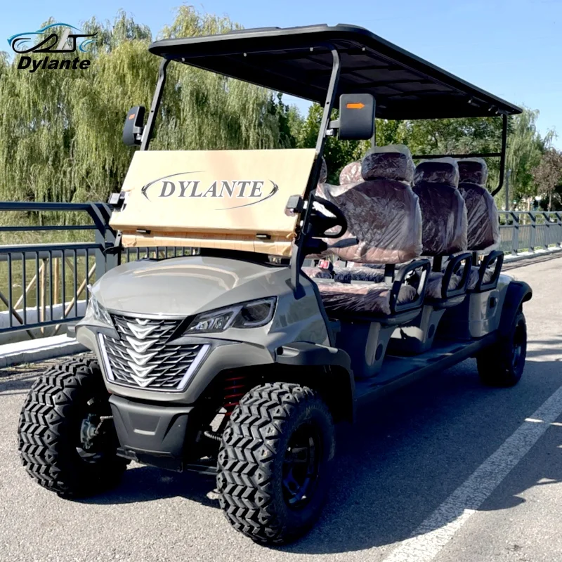 

Brand New OEM Lithium Battery Powered 6-Seater Electric Golf Cart Price, Club Car Pick-up Sightseeing Kart