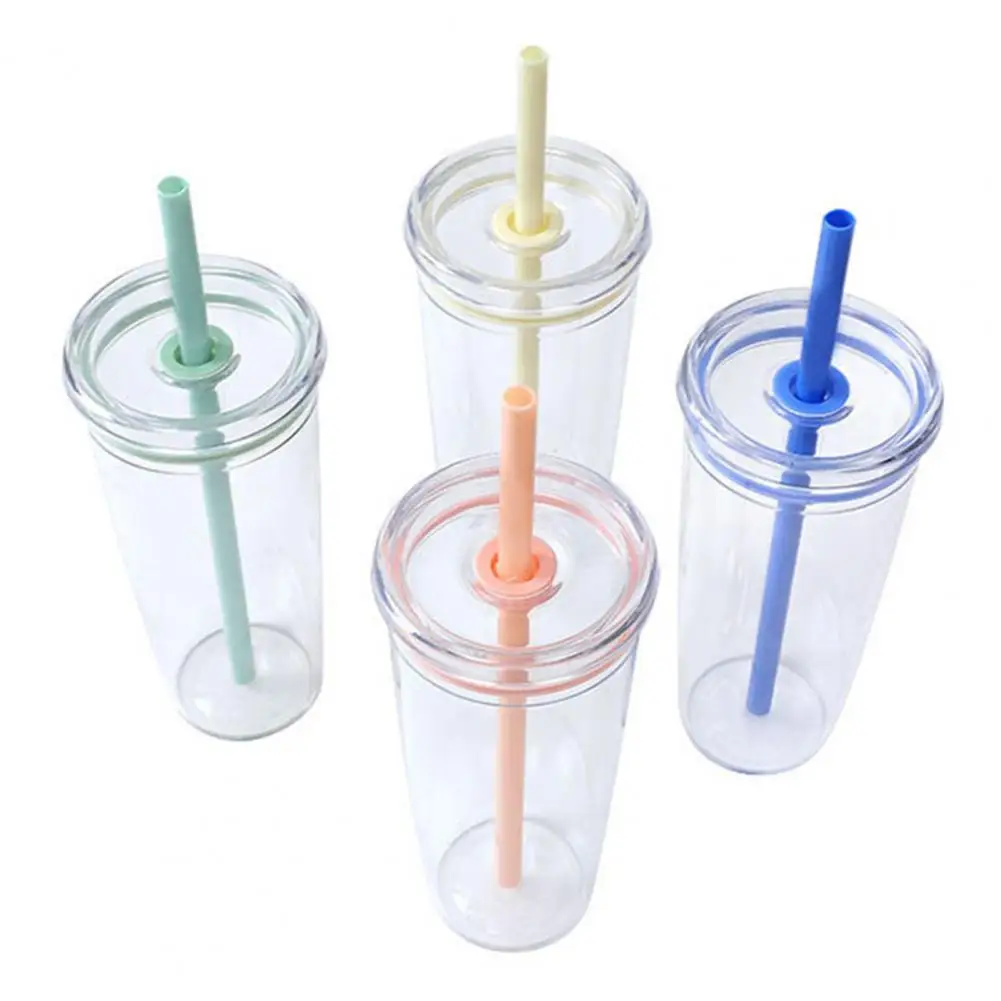 

Adorable Sippy Cup Fun Party Cup Colorful Tritan Tumbler for Iced Coffee Glassware for Juice Hot Chocolate Drinkware for Teens