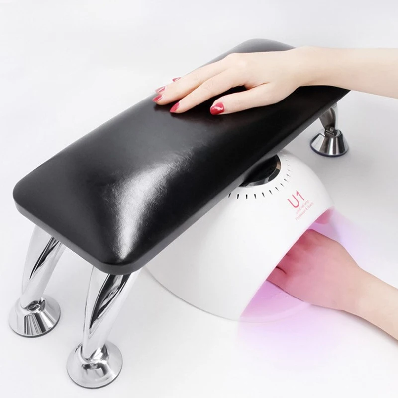 High Quality Professional Large Nail Armrest Arm Pillow PU Leather Microfiber Leather Nail Lamp Nail Pillow Manicure Supplies