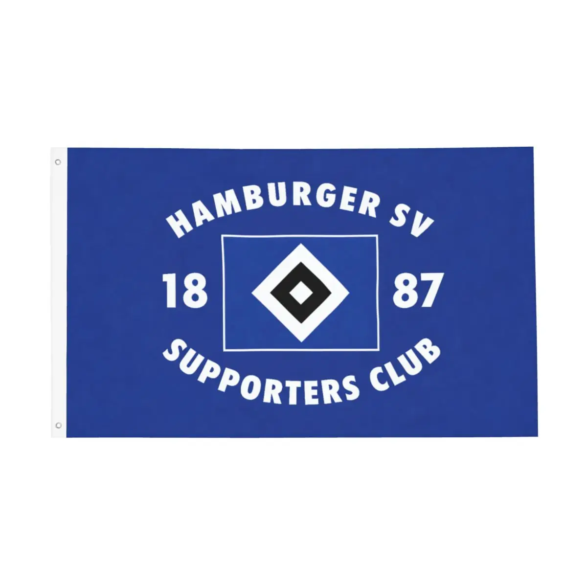 1887 HSV German Soccer Club Flag Vivid Color Indoor Outdoor Banner Hamburgers SV Bundesligas All Weather Home Room Dorm Wall
