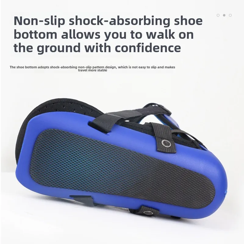 Orthopedic Ankle Brace Foot Drop Correction Belt Dorsiflexion Support Strap Enhancer Drop Foot Orthotic Belt for Ankle Mobility