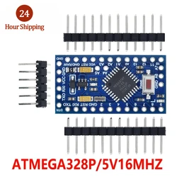 Pro mini Atmega328P Pro Mini 328 Mini ATMEGA328 3.3V 8MHz 5V 16Mhz Ch340g CP2102 FT232RL driver for Arduino Compatible Nano