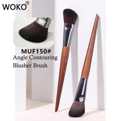 Muf150 Angled Contour Brush Side Face Sickle Bevel Angled Cheek Face Shadow Outline Makeup Brush Nasal Shadow Highlighter Brush