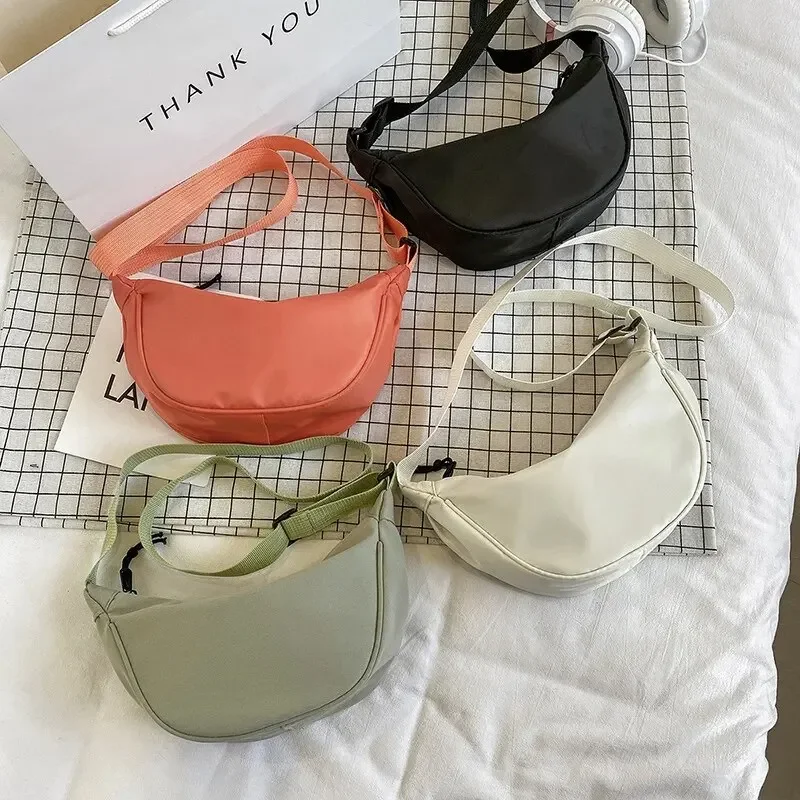 

Solid Color Chest Bag for Women Travel Crossbody Ladies Daily Street Fanny Packs Lightweight Large Capacity Underarm Bag