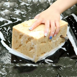 17*10*9cm Car Wash Sponge Block Car Motorcycle Cleaning Tools Large Size Multi Foam Coral Hole Sponge Brush Cleaning Maintenance