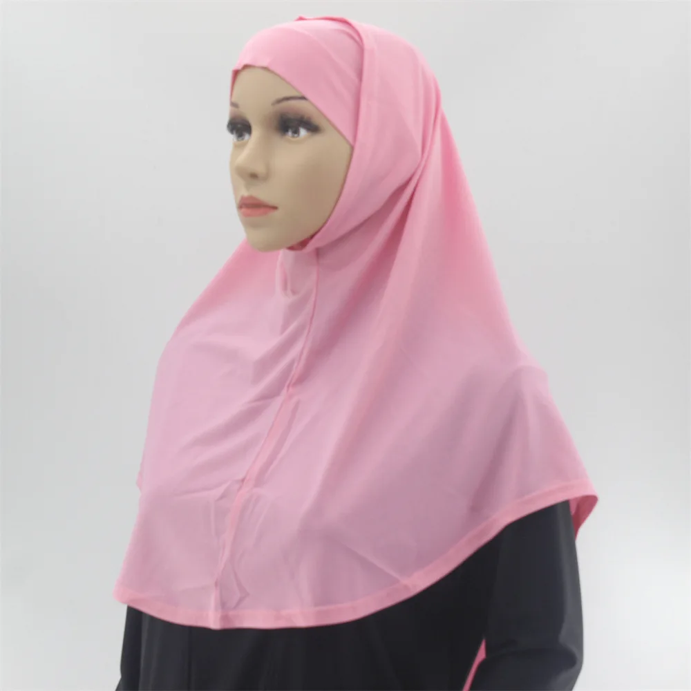 2 stücke Amira Hijab Nahen Osten Frauen Schal Saudi-arabischen Set Dubai Hijabs Turban Islam Kopftuch Hut Khimar Kopf Wrap Niqab hut