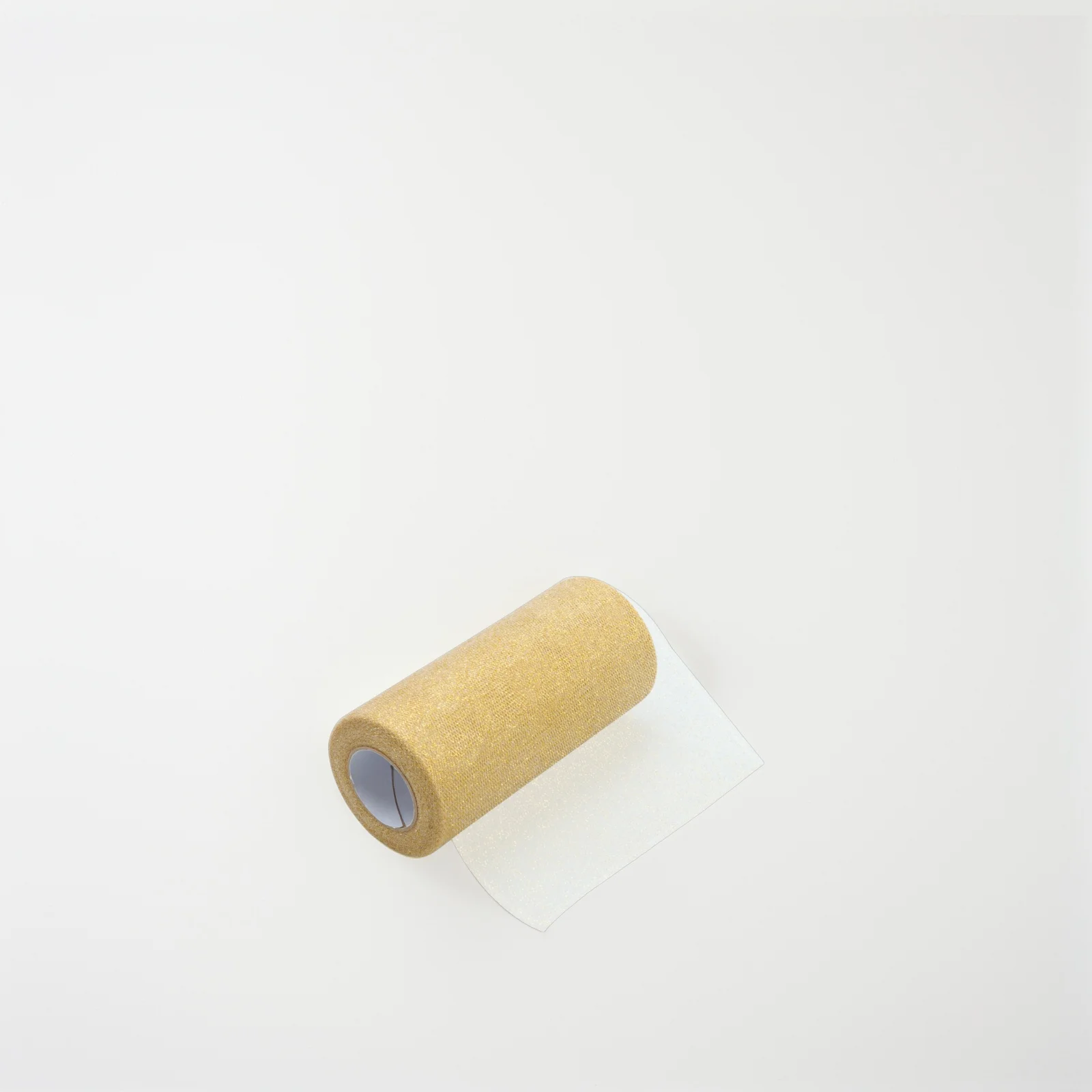 

25 Yards Gold Roll Sparkling Glitter Spool For Wedding Prom Decorations Craft Projects Shimmering Rolls Tulle Ribbon Gold Tulle