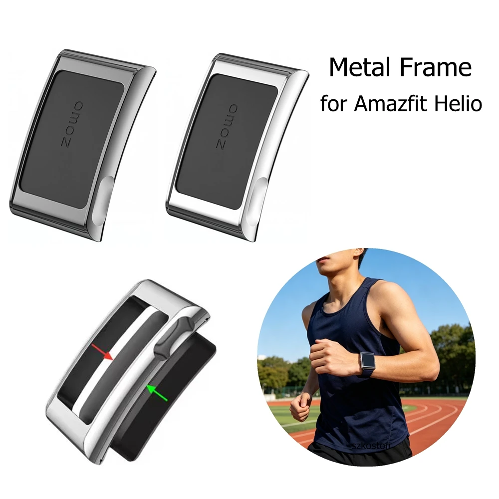 Protective Shell for Huami Amazfit Helio 22mm All-Around Frame Bumper Shell Cover Correa Shockproof for Huami Amazfit Helio Case