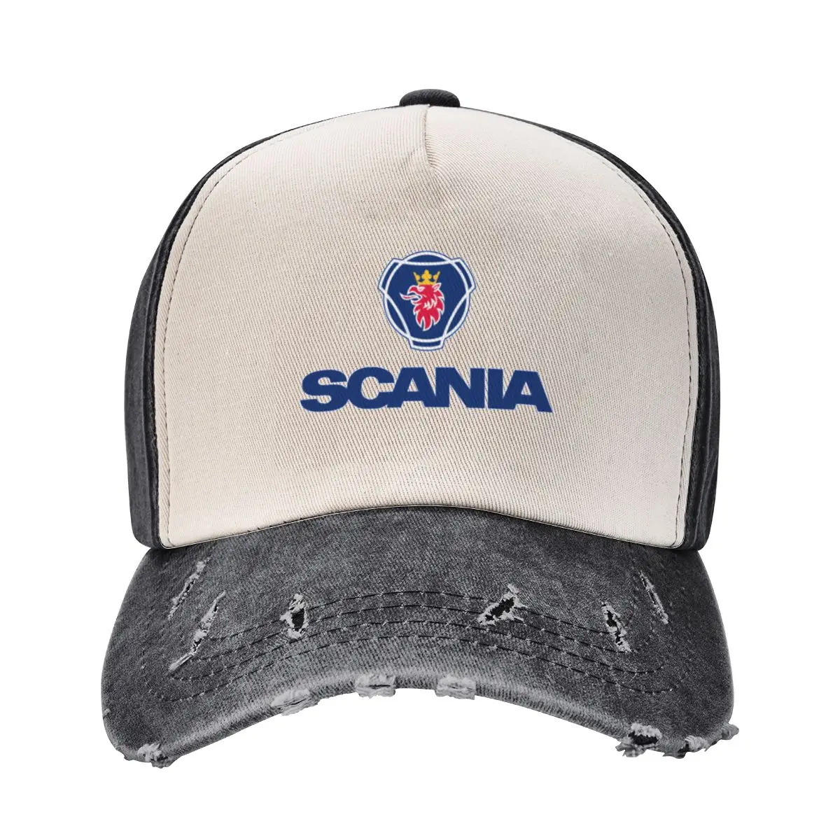 Topi bisbol Swedia Denim Saabs Scanias topi ayah topi Snapback katun topi Trucker