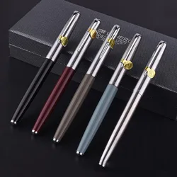 High Quality HERO 100 Fountain Pen with Gift Box Luxury 14k Gold Pen School Student Office Gifts Stationery Supplies