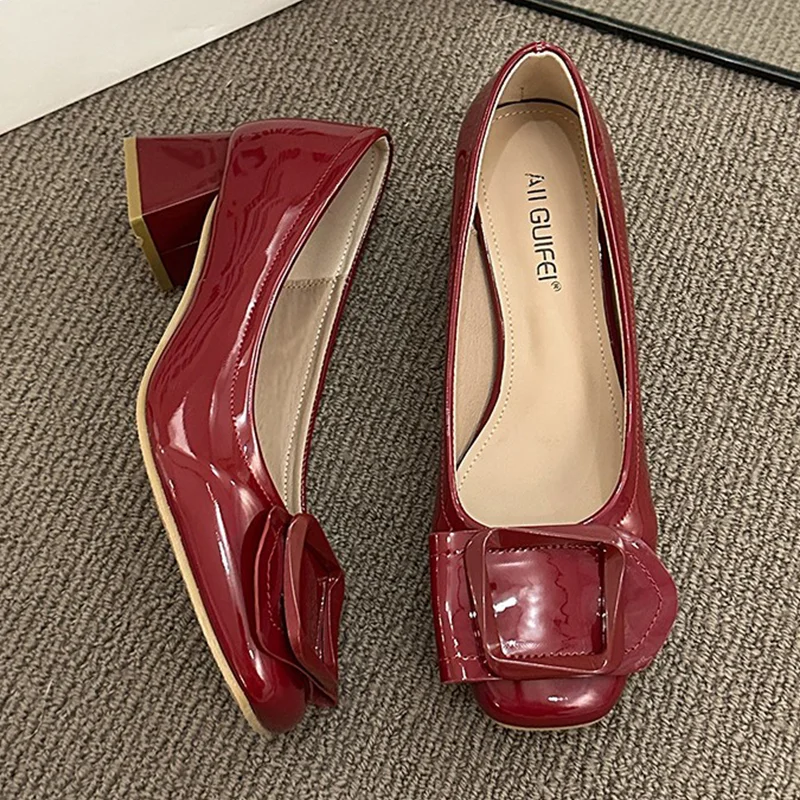 

High Heels Women Mary Janes Shoes Summer Dress Lolita Pumps Elegant Fashion Heeled Shoes Woman 2025 Trend Brand Female Zapatos