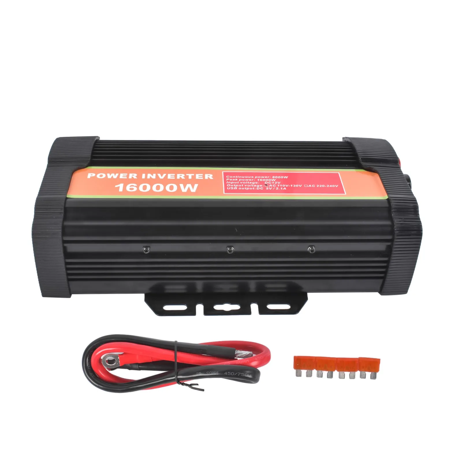 AP02 16000W Power Inverter Pure DC 12V To AC 110V Pure Sine Wave Solar Converter LCD