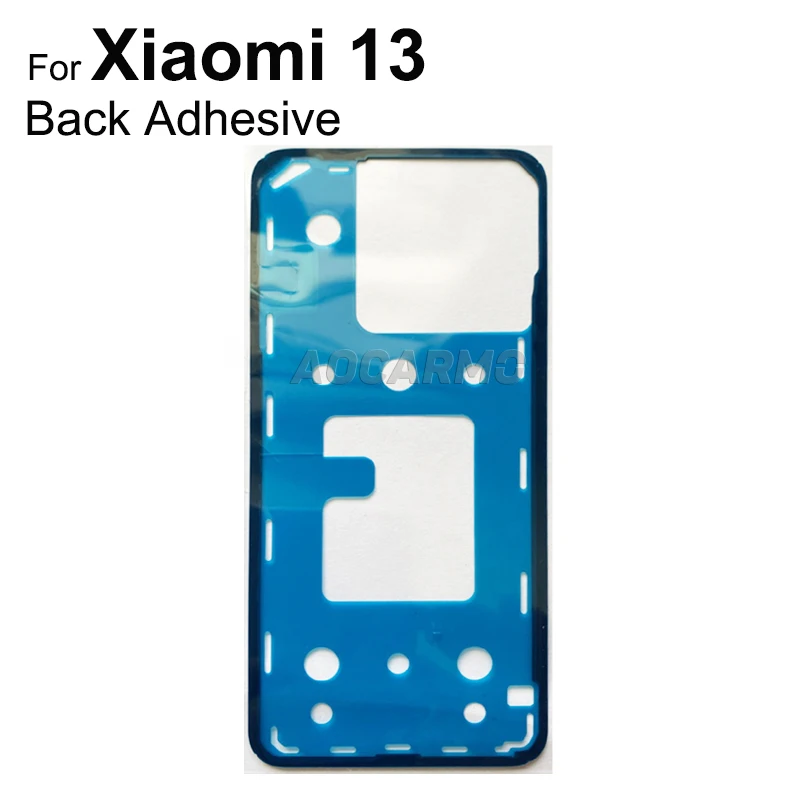 Aocarmo Front And Back Cover Adhesive For Xiaomi 11 Ultra Mi 11U Rear Housing Battery Cover Sticker Glue Tape Replacement