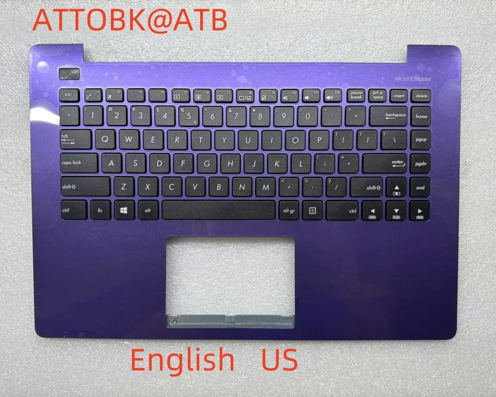 English/Russian Laptop Keyboard for ASUS X453 X453M X453SA X403 X403M X403MA With COVER