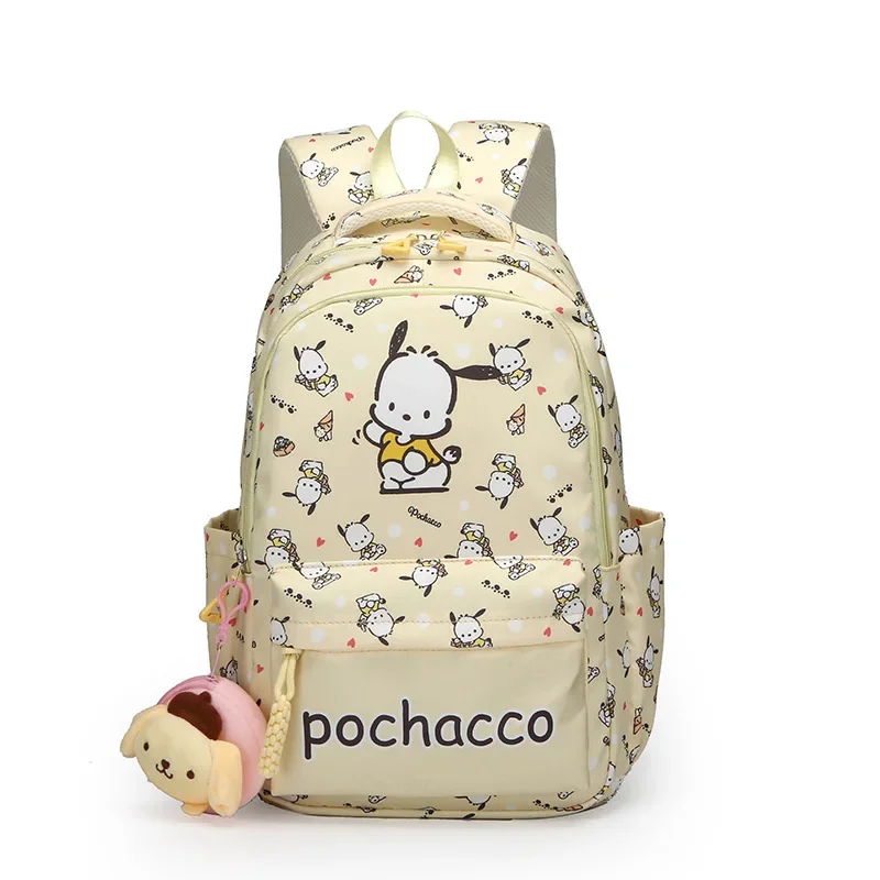 Sanrio-mochila escolar Clow M para estudiantes, gran capacidad, informal y ligera, hombrera, impermeable