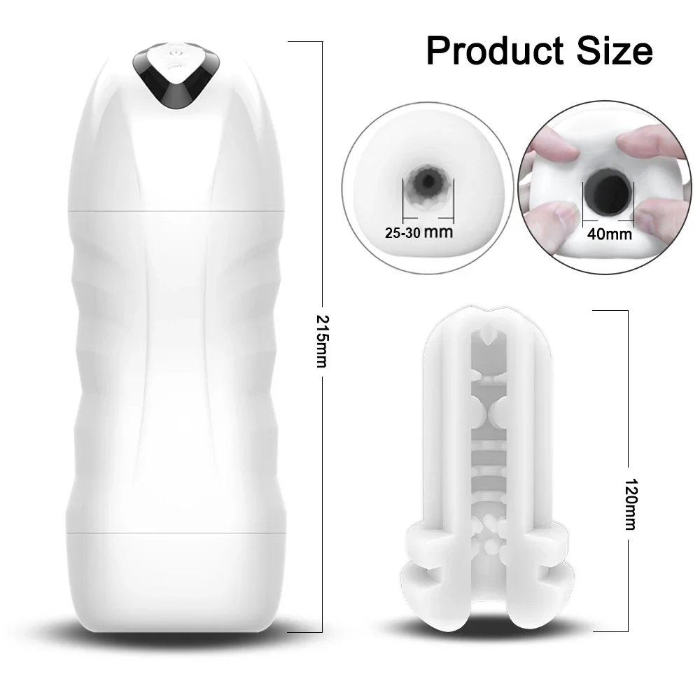 Mannelijke Volautomatische Zuig Type Sucker 10 Speed Vibratie 5 Frequentie Zuigkracht Pussy Masturbator Seksspeeltjes Volwassen Producten