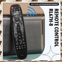 Electronexus-RL67H-8 Black Remote Control For Changhong TV TV20A-C35 SABA LC32HA3 LED50C2000H LED50C2000IS LED29B1000S，RL67H-8 B