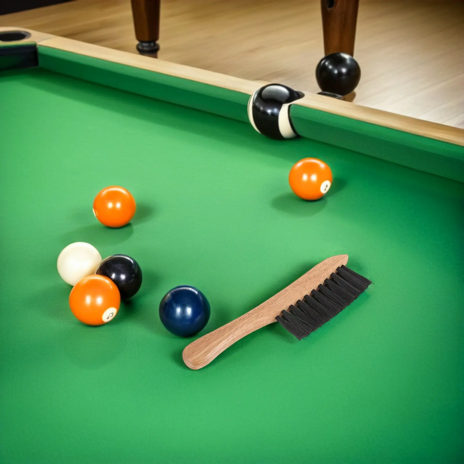 

4Pcs Pool Table Cleaning Brush Kit for Felt - Premium Nylon Bristles Billiard Table Cleaner Brushes for Snooker Pool Billiards