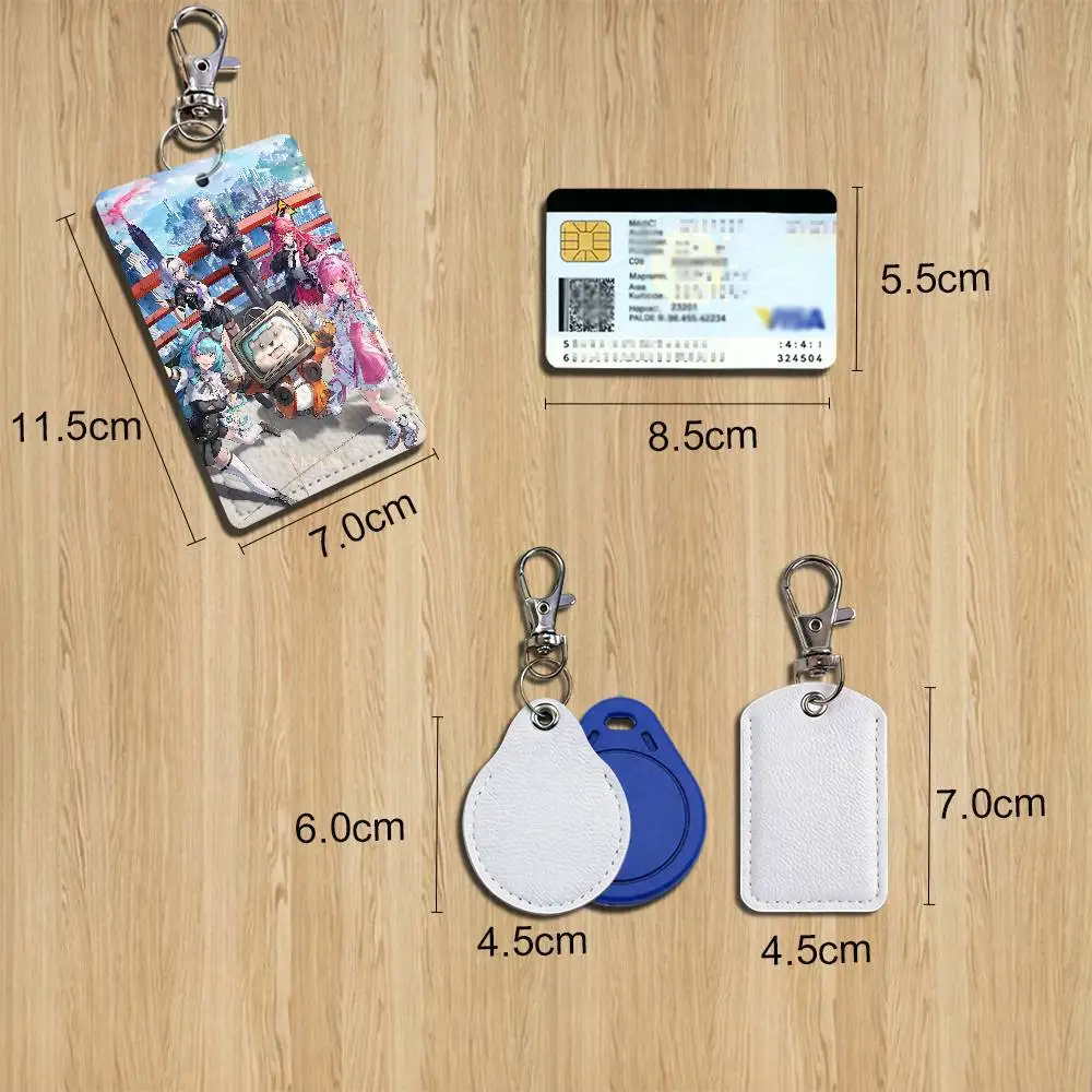 NTE Nanally Neverness to Everness Holder For Bank Business Work Card Holder Student Card Case Bus Card Keychain