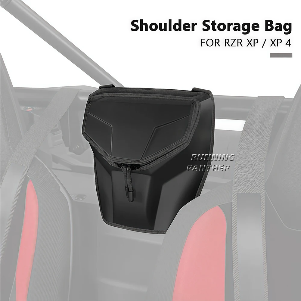 For Polaris RZR XP 1000 XP4 2024 2025 UTV Motorcycle Storage Bag Center Shoulder Console Box Between Seat Storage Accessories