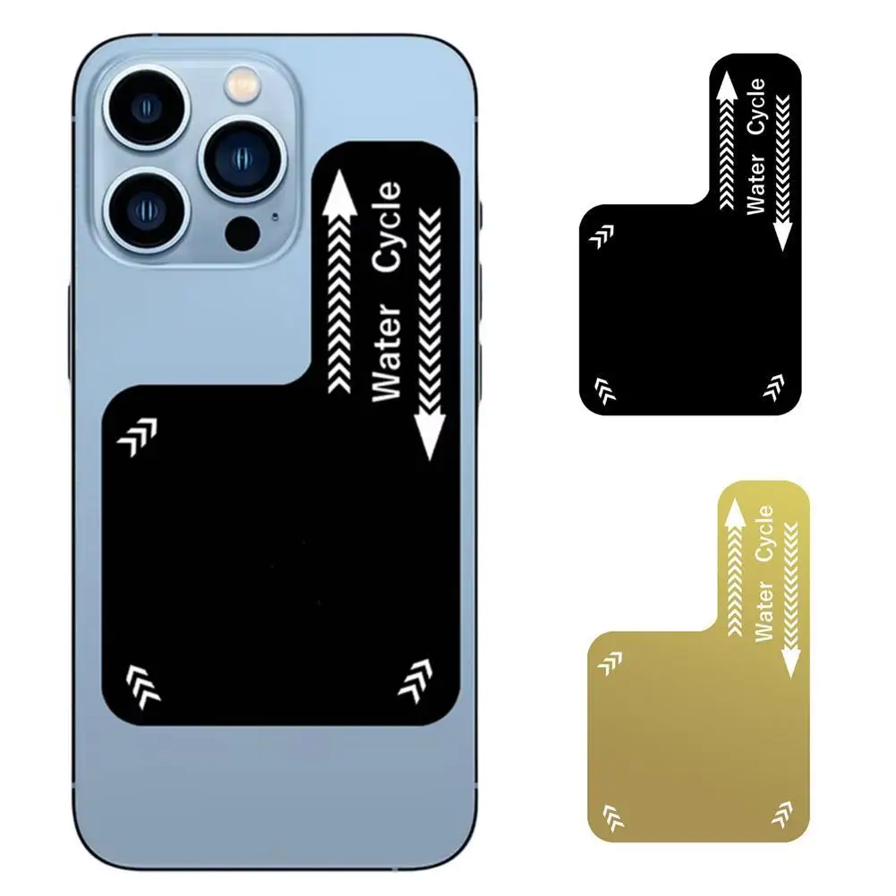 New Mobile Phone Cooling Plate Radiator Universal Mini Game Cooler Expand Area Radiating Sticker Accessories For Smart Phone