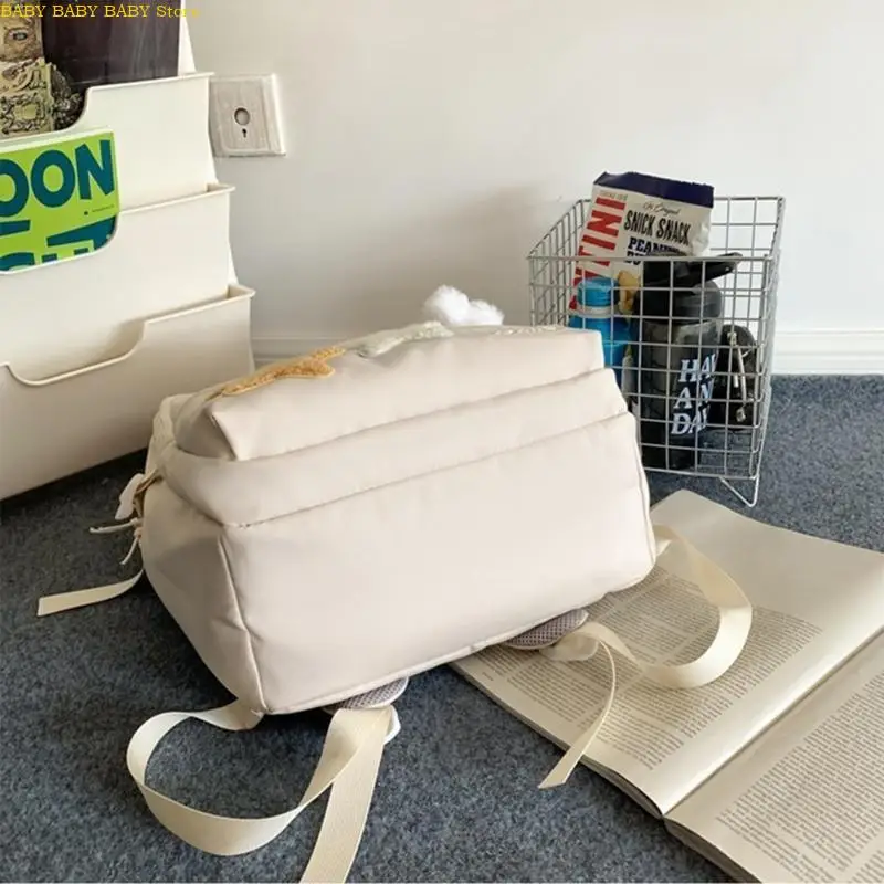 

Q81A Stylish Student Backpack with Star Pattern Trendy Y2K Design Student Backpack Organize Carry Your Essential in