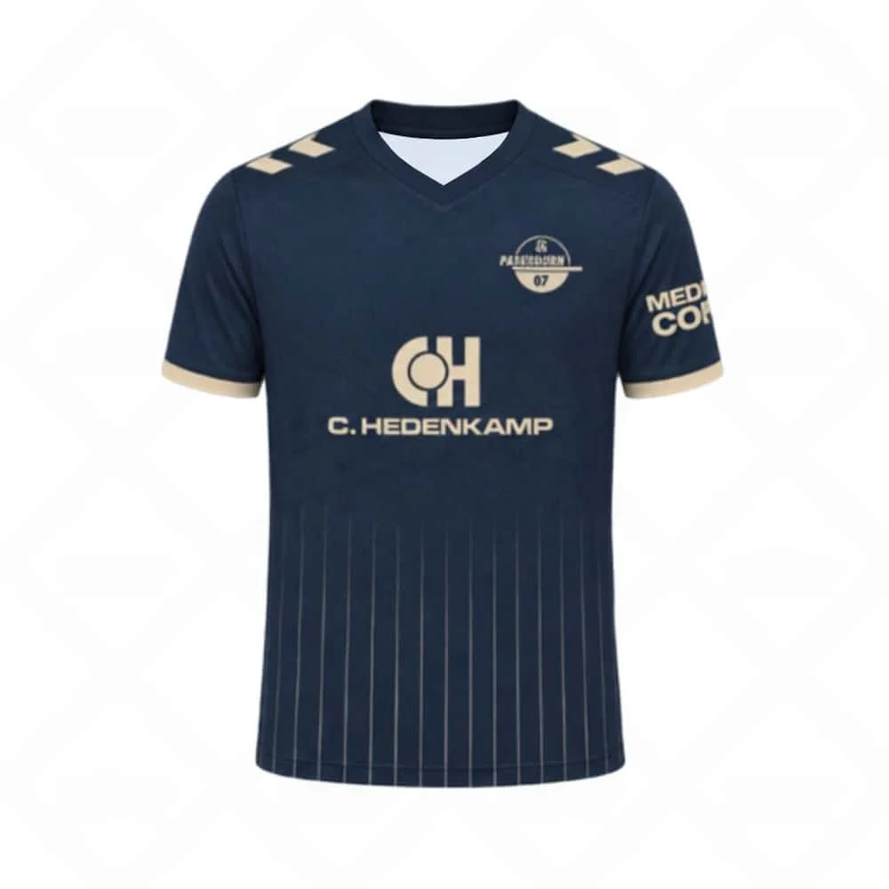 New 26-27 Paderborn Jerseys, Football Jerseys, 3D Printed Quick Drying Men's Sports and Casual T-shirts Family Matching