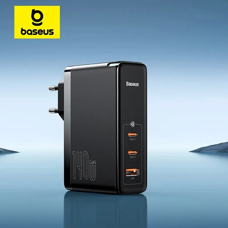 ¿Qué es el cargador Baseus 140W GaN y por qué es ideal para tu dispositivo?