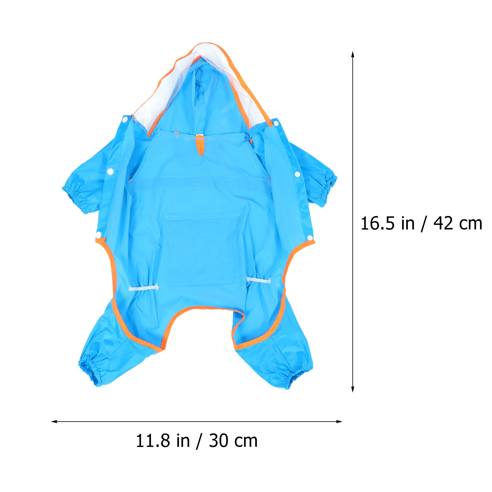 

Waterproof Reflective Hooded Dog Raincoat Pet Raincoat Puppy Poncho Outdoor Reflective Strip Pet Coat Puppy Poncho