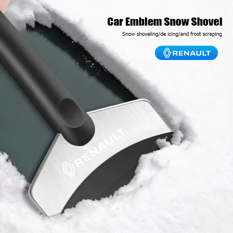 Car Snow Shovel Defrosting Ice Scraper Tool Snow Removal For Renault Fluence Latitude Laguna Clio Koleos Megane Espace Kadjar Ca