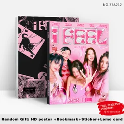 Kpop (G)I-DLE nuovo Album I FEEL Album fotografico ritratto HD Photo Gallery Sticker Poster Bookmark Collection Card Fans Gifts