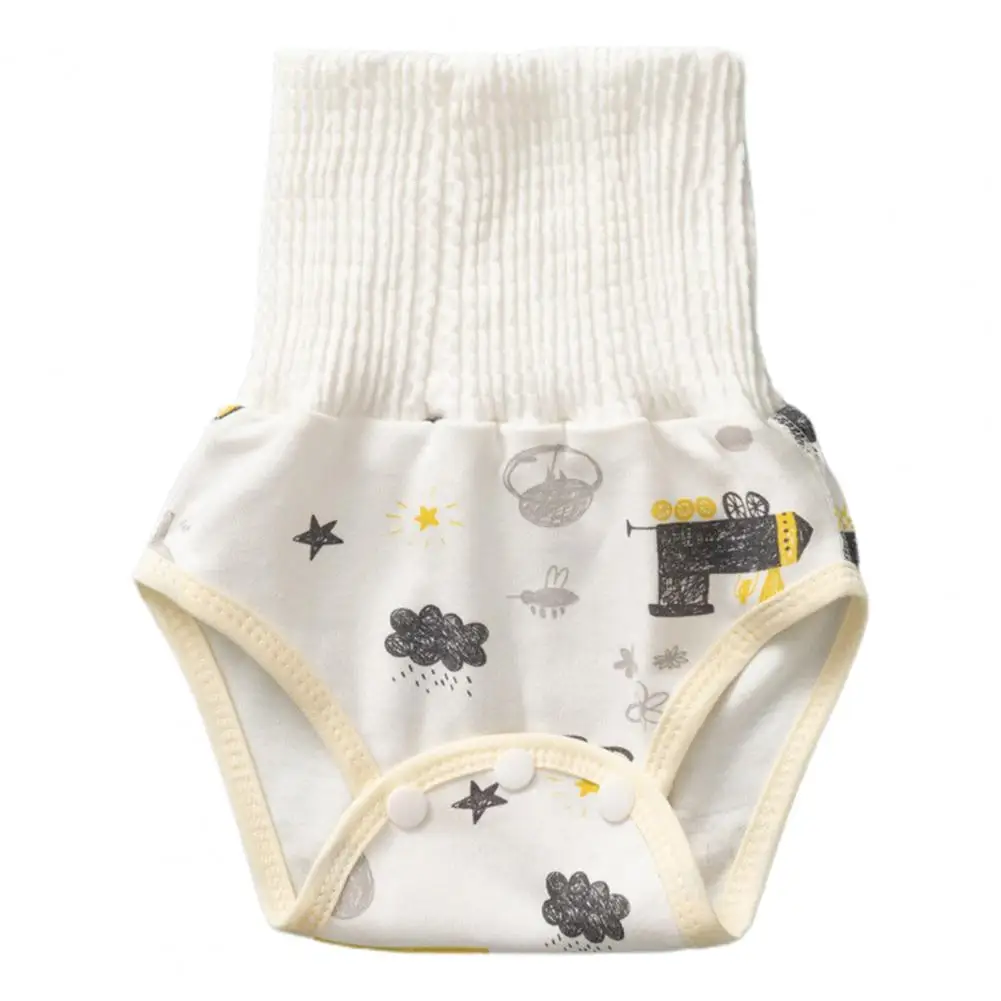 

Great Baby Underwear Cute Printing Skin Touch Baby Belly Wrap Ultra-soft Anti-shrink Baby Belly Protector