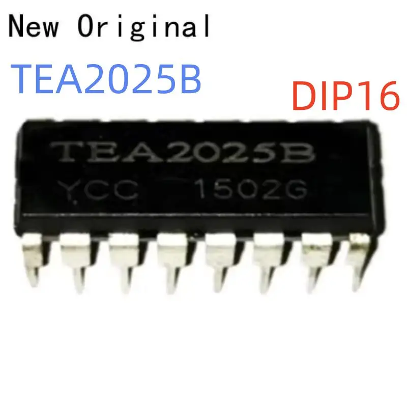 

Tea2025B Dip16 New and Original Stereo Audio Amplifier