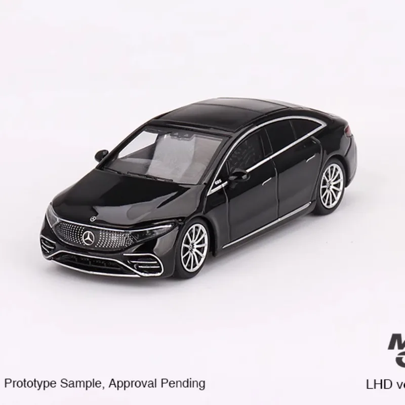 1/64 No. 694 Mercedes EQS 580 diecast alloy simulation static model, children's collection toy, for children's holiday gifts.