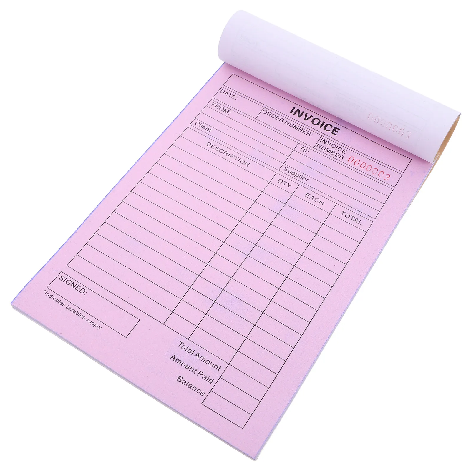 

Книга-накладная для малого бизнеса, 2-слойная, для учета заказов, отгрузочных накладных, ремонтных работ, бланков заказов на покупки и накладных на доставку