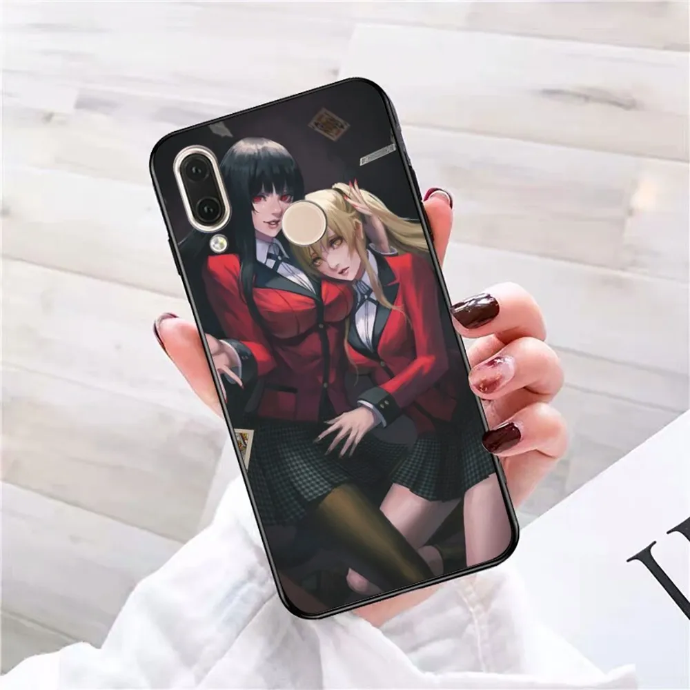 Kakegurui Phone Case For Redmi 5 6 7 8 9 10 plus pro 6 7 8 9 A GO K20 K30 K40 pro plus F3 Fundas