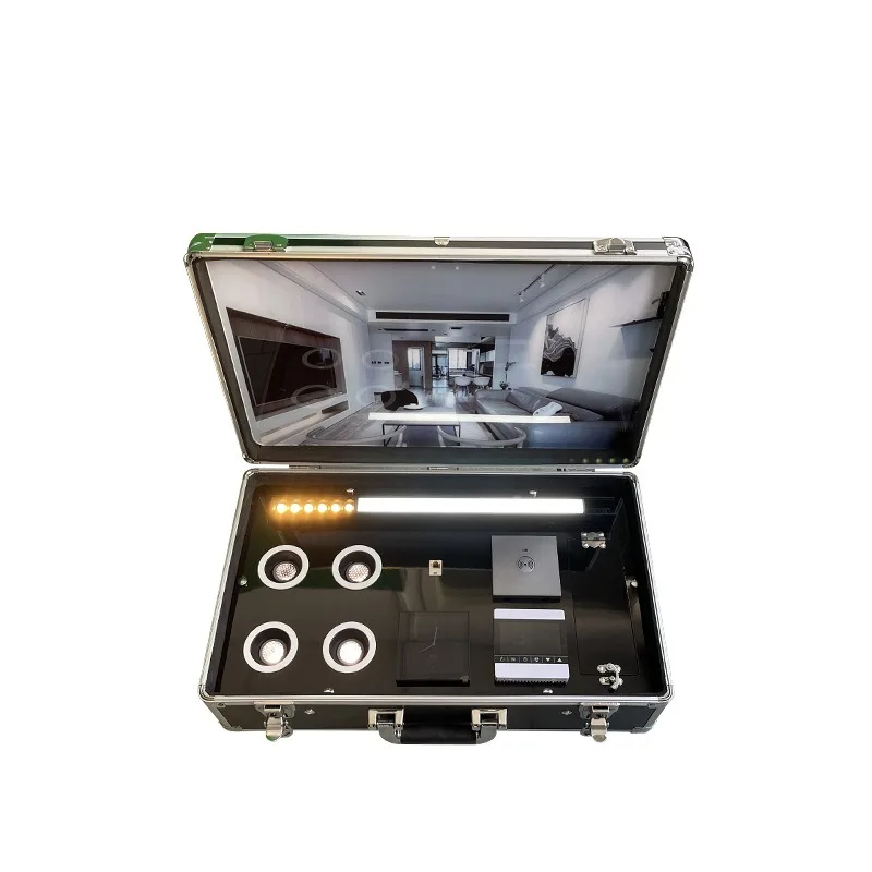 Smart home demonstration box electrical accessories demonstration box mobile exhibition box processing