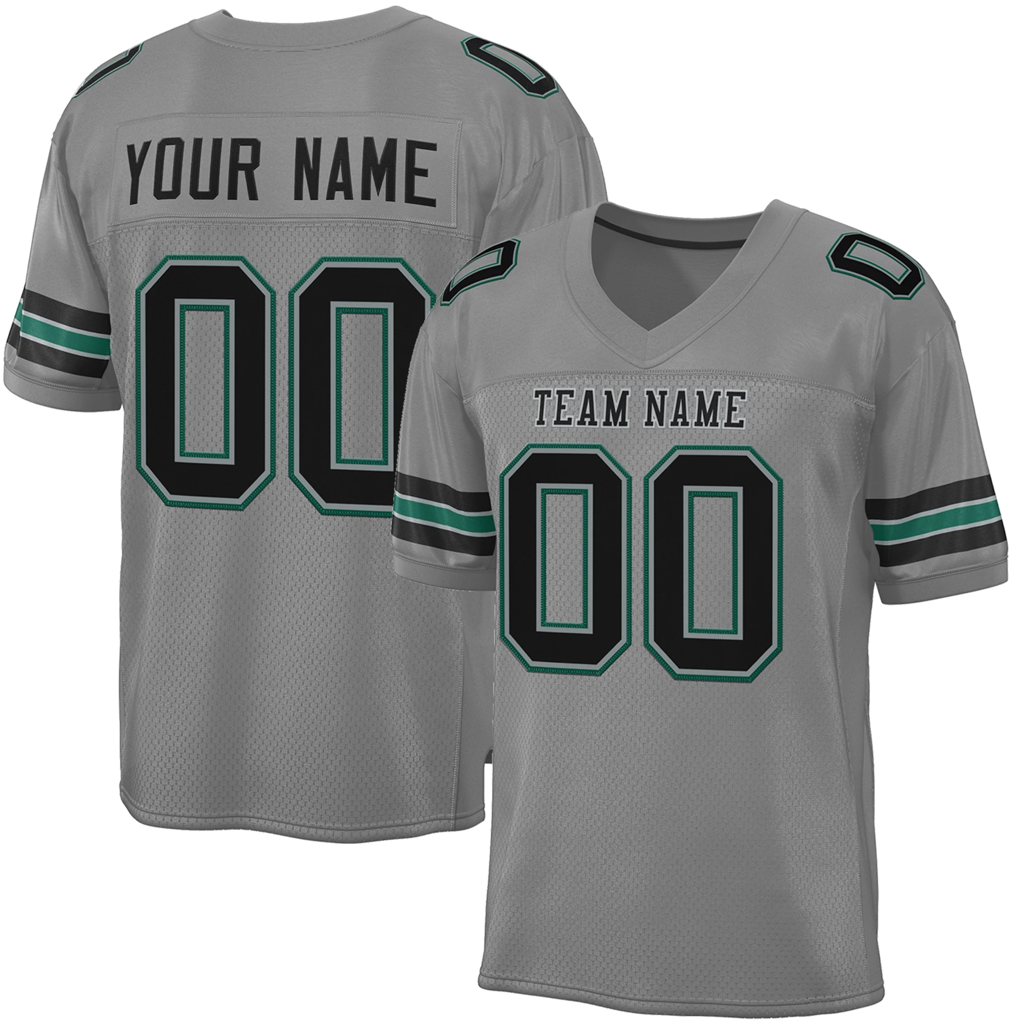 

Custom Football Jersey Sublimation Personalized Printed Name Number Practice Football Uniform for Adult Youth