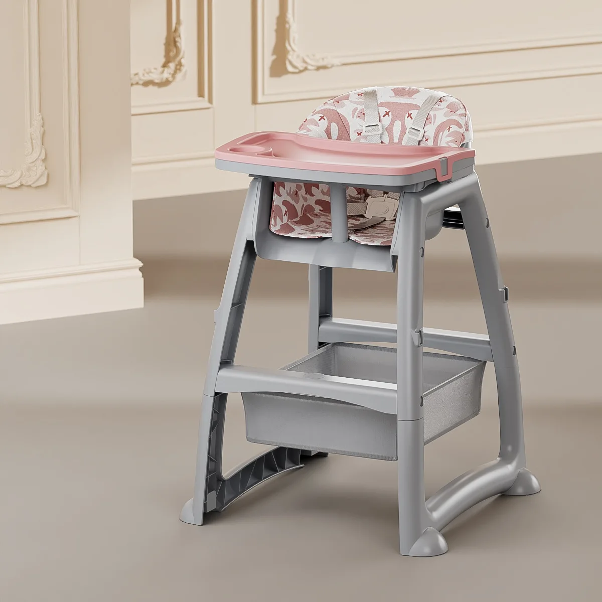 كراسي طعام طويلة سميكة للأطفال، كراسي طعام منزلية للأطفال، مطاعم الفنادق، طاولات طعام تجارية، كراسي