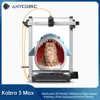 ANYCUBIC Kobra 3 Max 3D Printer Up to 600mm/s Printing Speed, Dual Gear Direct Extruder, Build Volume 420*420*500mm 1